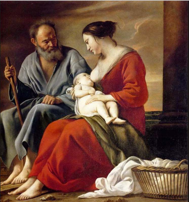 the rest of the holy family